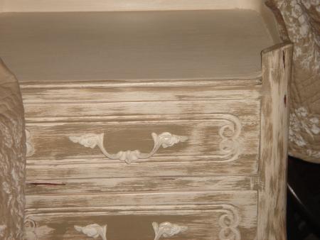 Poign�es peintes mais....