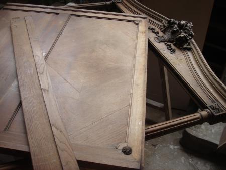 D�montage complet pour �valuation des travaux futurs..