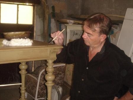  Travaux de vieillissement des badigeons