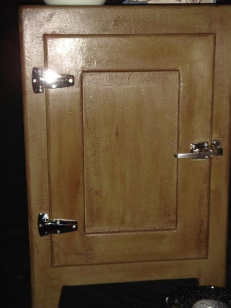 La glaciere une fois finie..